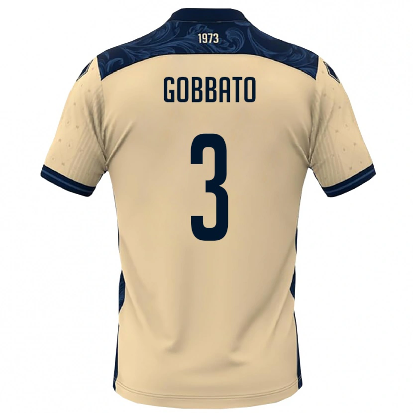 Danxen Pánské Michele Gobbato #3 Bílá Tmavě Modrá Daleko Hráčské Dresy 2025/26 Dres