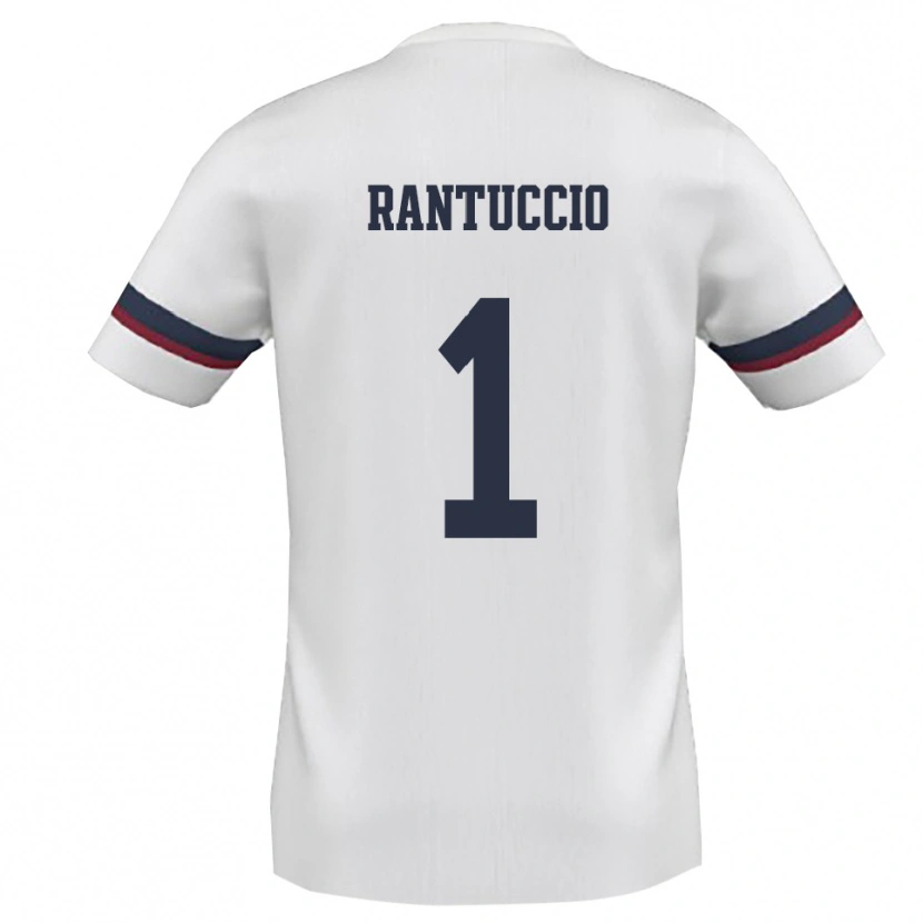 Danxen Pánské Carmelo Rantuccio #1 Bíločervená Daleko Hráčské Dresy 2025/26 Dres