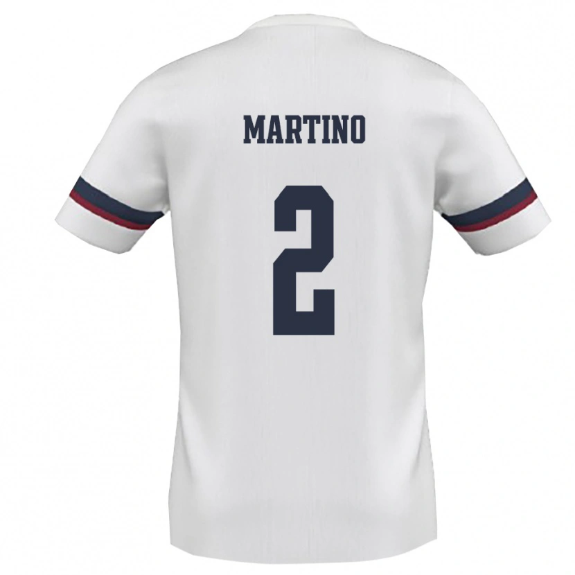 Danxen Pánské Simone Martino #2 Bíločervená Daleko Hráčské Dresy 2025/26 Dres