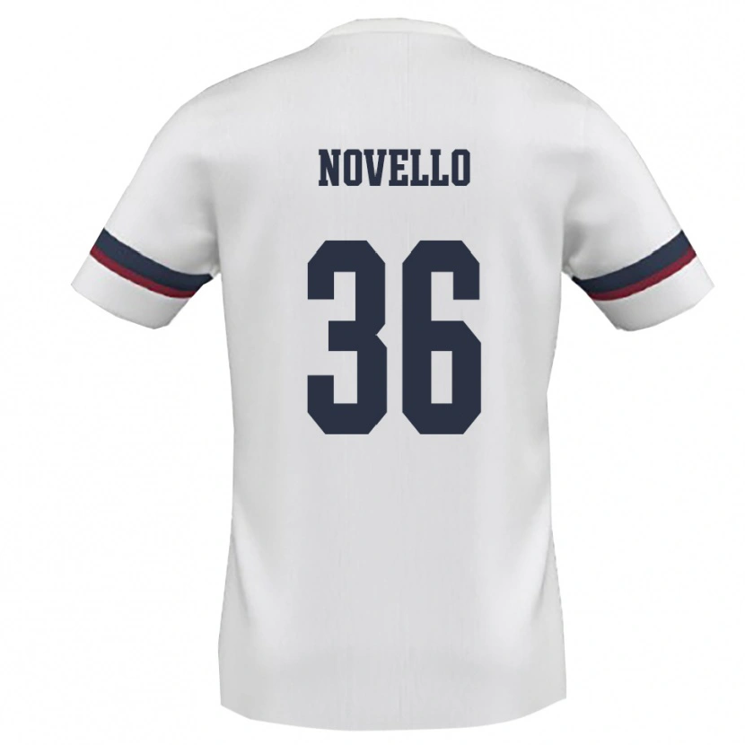 Danxen Pánské Jahce Novello #36 Bíločervená Daleko Hráčské Dresy 2025/26 Dres