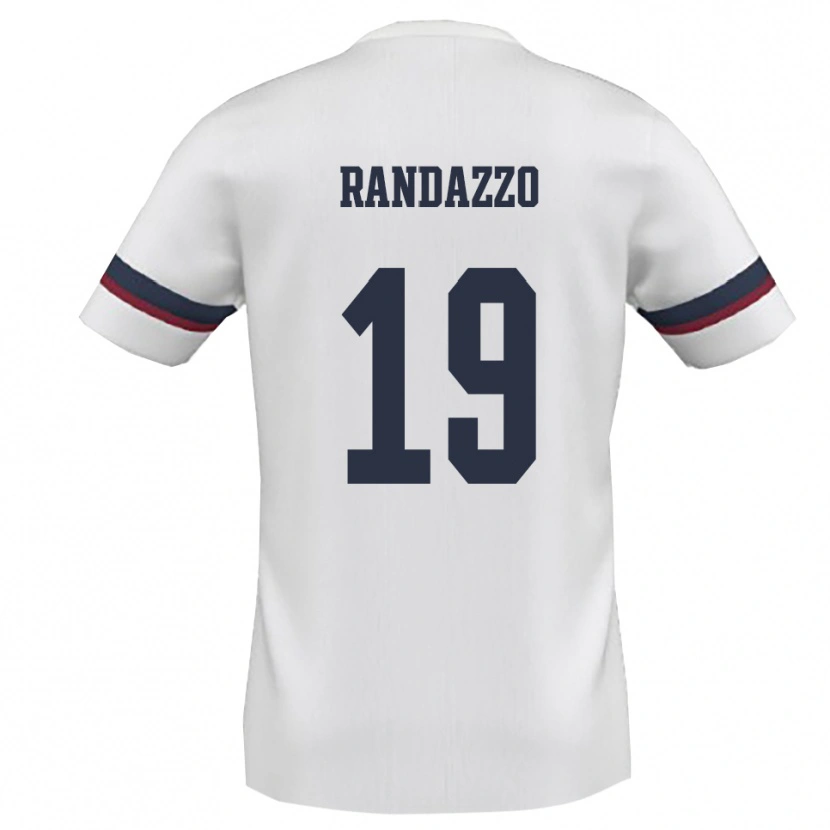 Danxen Pánské Alessandro Randazzo #19 Bíločervená Daleko Hráčské Dresy 2025/26 Dres