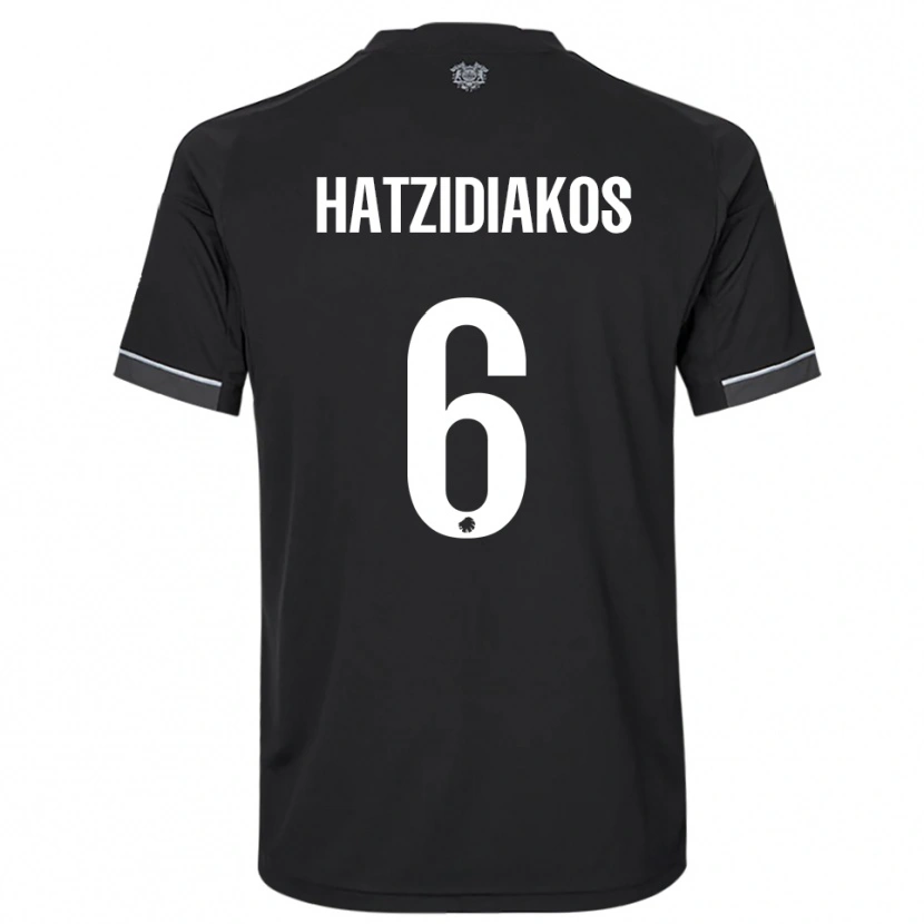 Danxen Pánské Pantelis Hatzidiakos #6 Černobílá Daleko Hráčské Dresy 2025/26 Dres