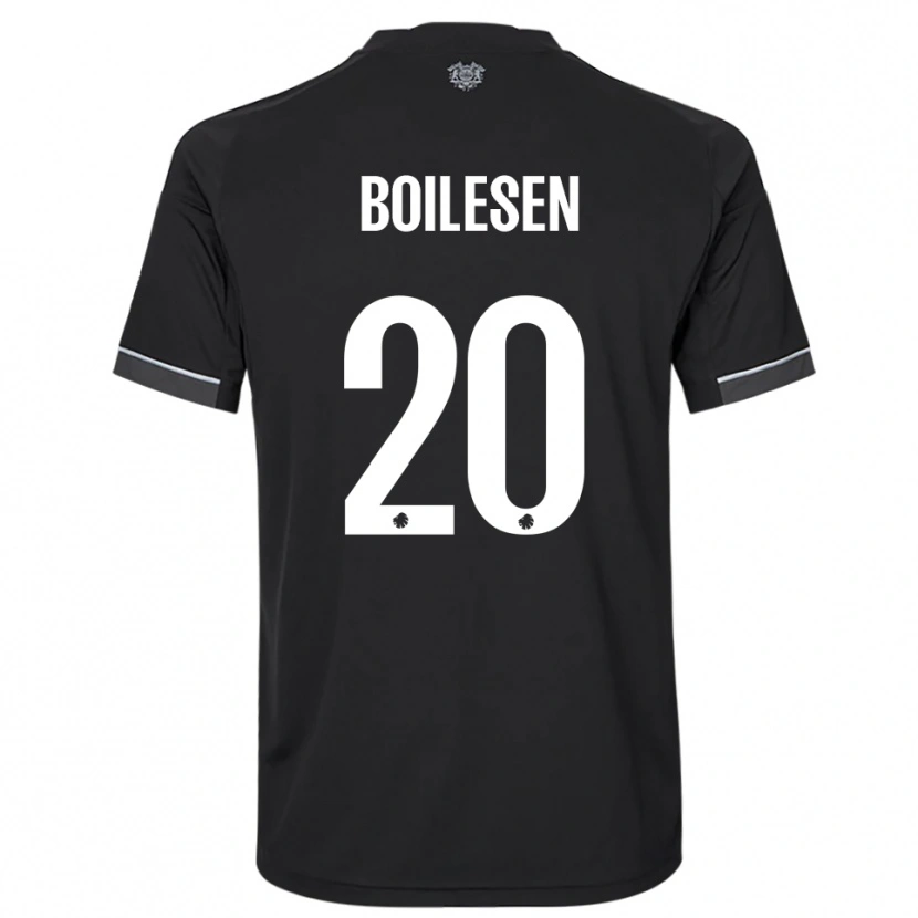 Danxen Pánské Nicolai Boilesen #20 Černobílá Daleko Hráčské Dresy 2025/26 Dres