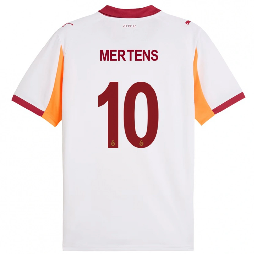 Danxen Pánské Dries Mertens #10 Bíločervená Daleko Hráčské Dresy 2025/26 Dres