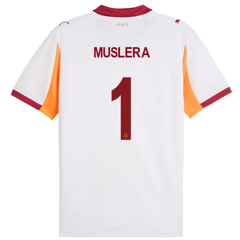 Danxen Pánské Fernando Muslera #1 Bíločervená Daleko Hráčské Dresy 2025/26 Dres