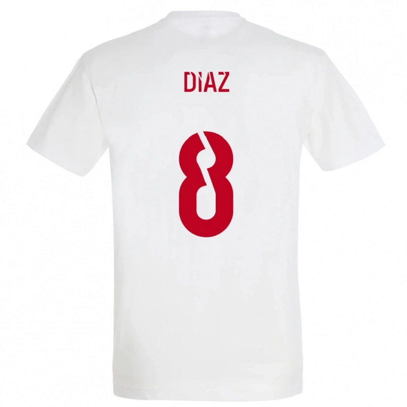 Danxen Pánské Ryan Diaz #8 Bílá Červená Žlutá Daleko Hráčské Dresy 2025/26 Dres