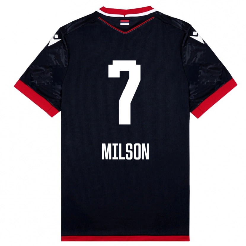 Danxen Pánské Milson #7 Černočervená Daleko Hráčské Dresy 2025/26 Dres