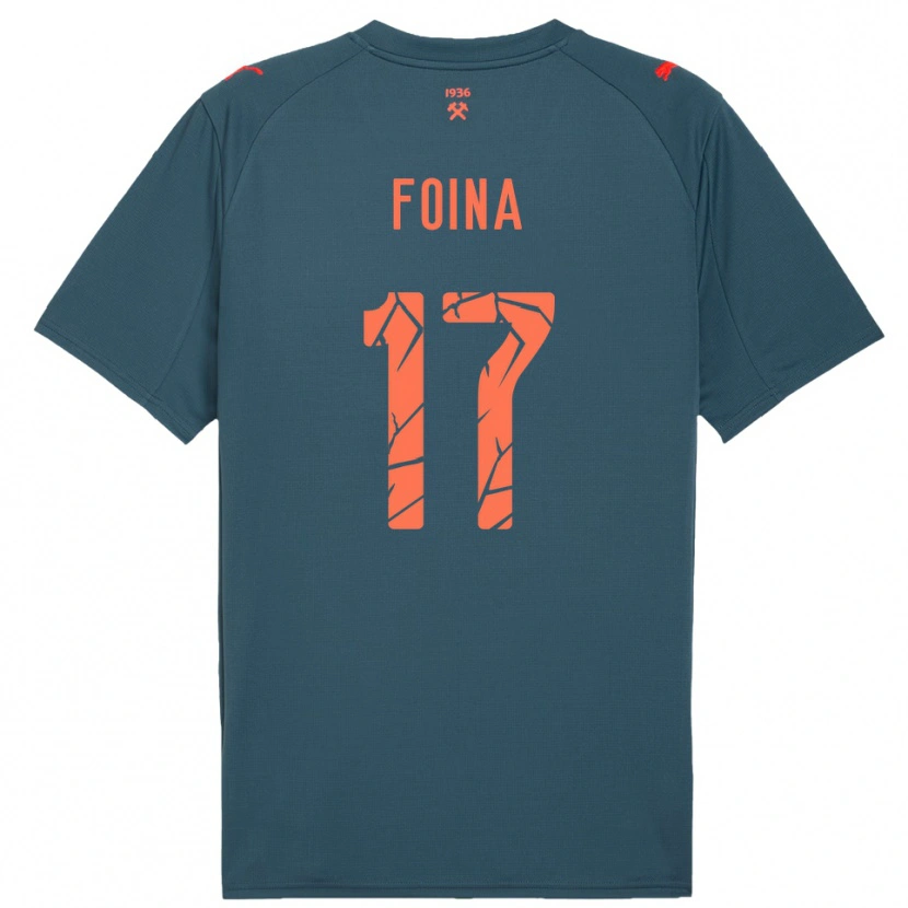 Danxen Pánské Arseniy Foina #17 Tmavě Modrá Červená Daleko Hráčské Dresy 2025/26 Dres