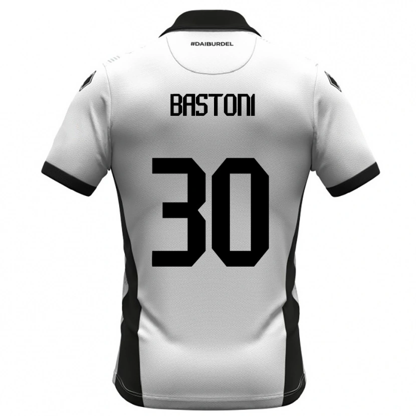 Danxen Dámské Simone Bastoni #30 Bíločerno-Oranžová Domů Hráčské Dresy 2025/26 Dres