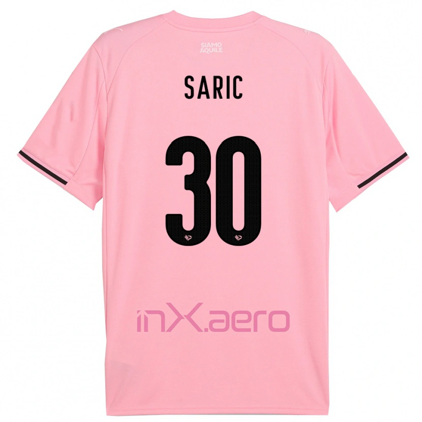 Danxen Dámské Dario Saric #30 Růžová Černá Domů Hráčské Dresy 2025/26 Dres