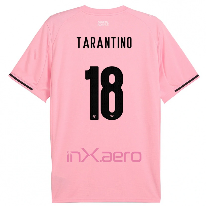 Danxen Dámské Antonino Tarantino #18 Růžová Černá Domů Hráčské Dresy 2025/26 Dres