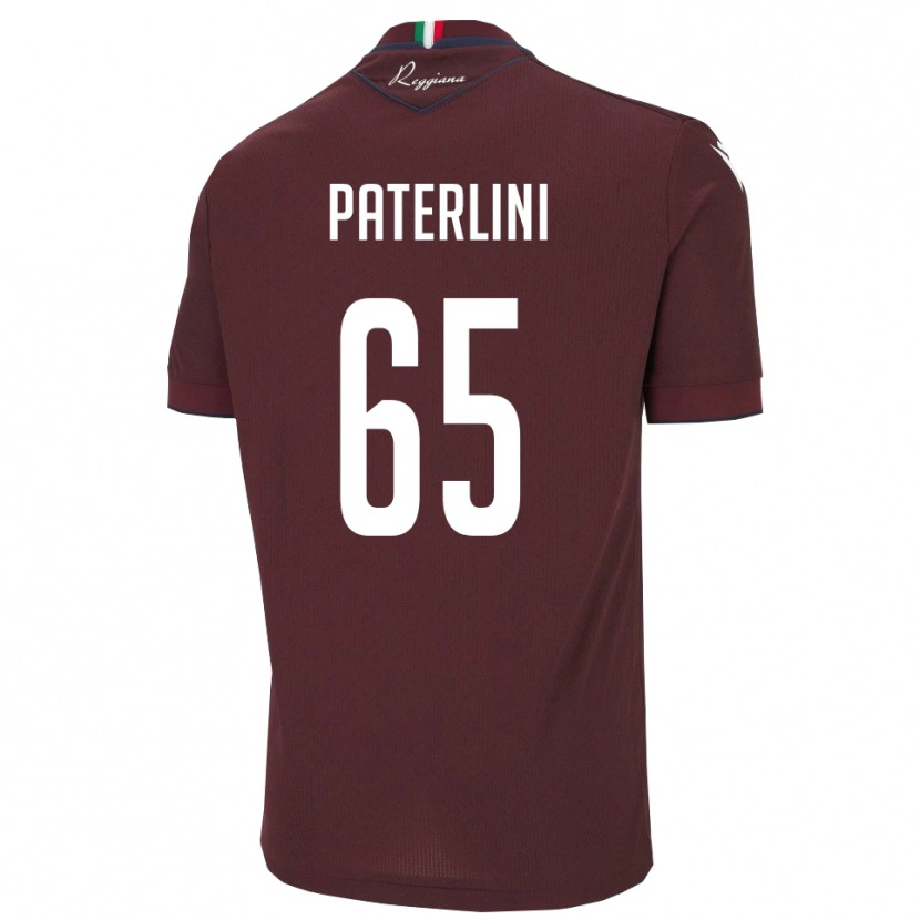 Danxen Dámské Federico Paterlini #65 Vínová Bílá Domů Hráčské Dresy 2025/26 Dres