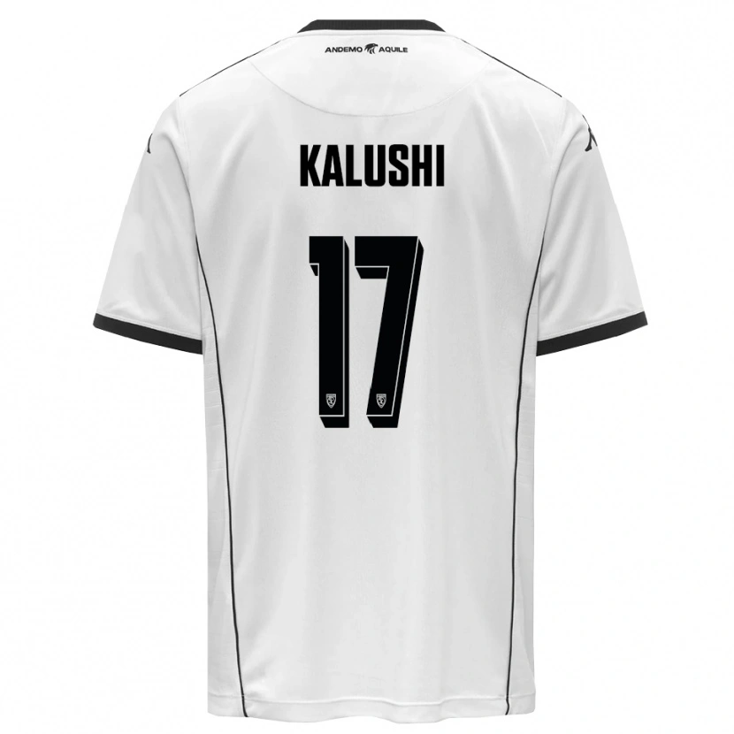 Danxen Dámské Marvin Kalushi #17 Bíločerná Domů Hráčské Dresy 2025/26 Dres