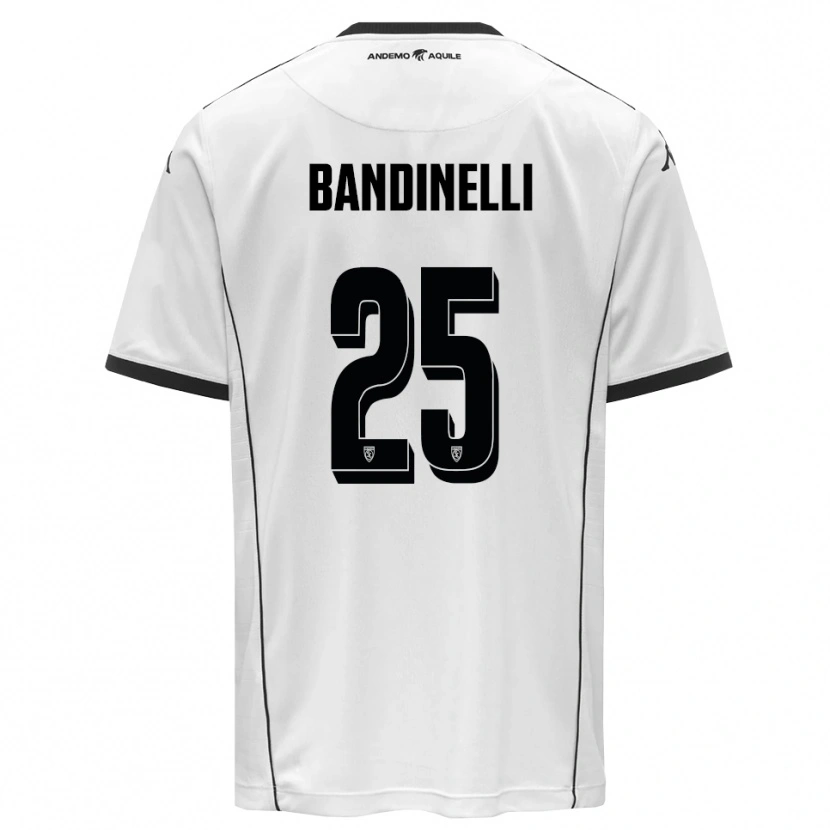 Danxen Dámské Filippo Bandinelli #25 Bíločerná Domů Hráčské Dresy 2025/26 Dres