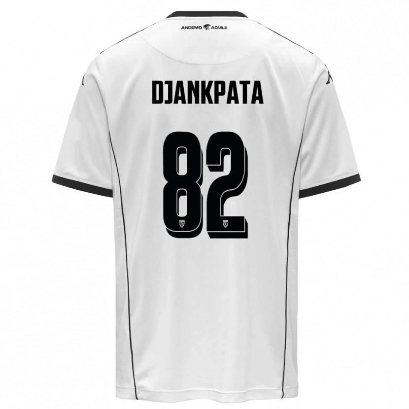 Danxen Dámské Halid Djankpata #82 Bíločerná Domů Hráčské Dresy 2025/26 Dres