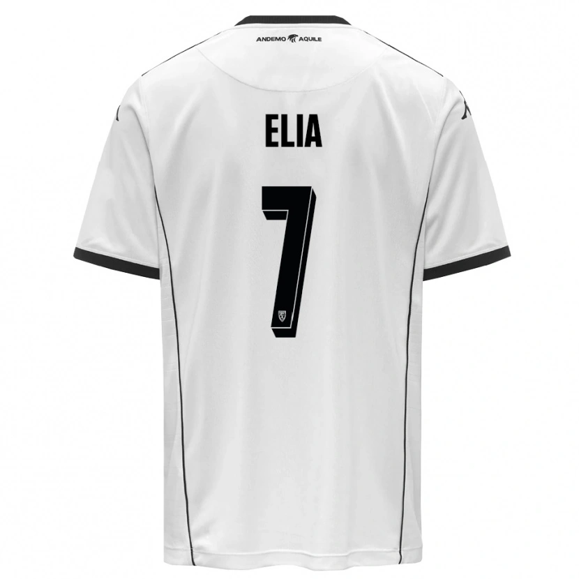 Danxen Dámské Salvatore Elia #7 Bíločerná Domů Hráčské Dresy 2025/26 Dres