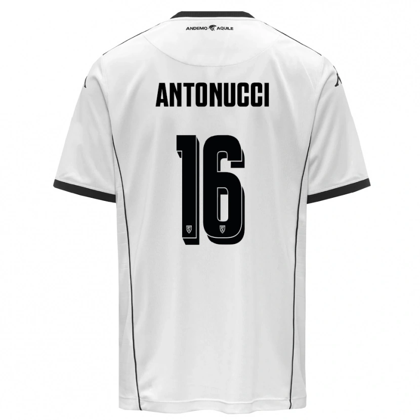 Danxen Dámské Mirko Antonucci #16 Bíločerná Domů Hráčské Dresy 2025/26 Dres