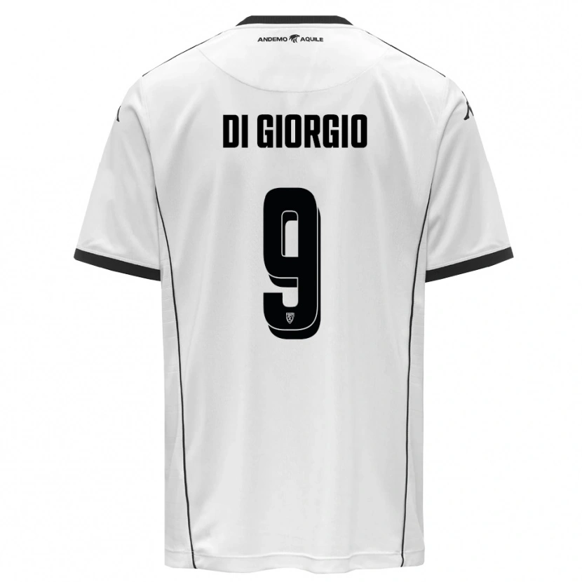 Danxen Dámské Riccardo Di Giorgio #9 Bíločerná Domů Hráčské Dresy 2025/26 Dres