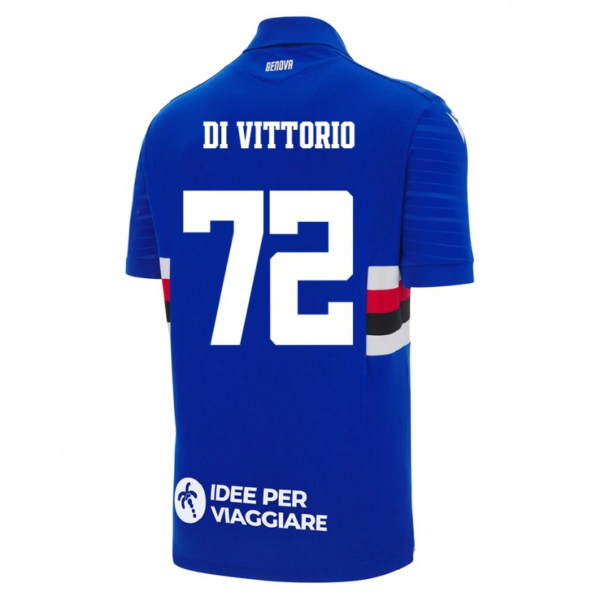Danxen Dámské Irene Di Vittorio #72 Modrobílá Domů Hráčské Dresy 2025/26 Dres