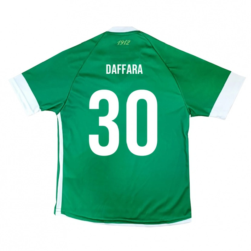 Danxen Dámské Giovanni Daffara #30 Zeleno-Bílá Domů Hráčské Dresy 2025/26 Dres
