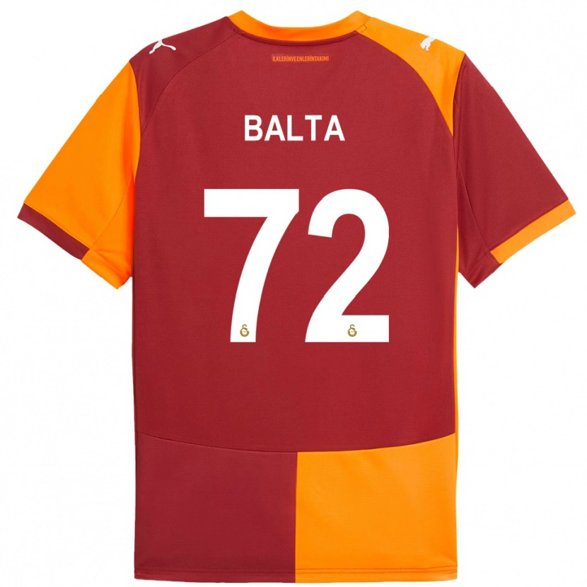 Danxen Dámské Çağrı Balta #72 Červeno-Oranžová Domů Hráčské Dresy 2025/26 Dres