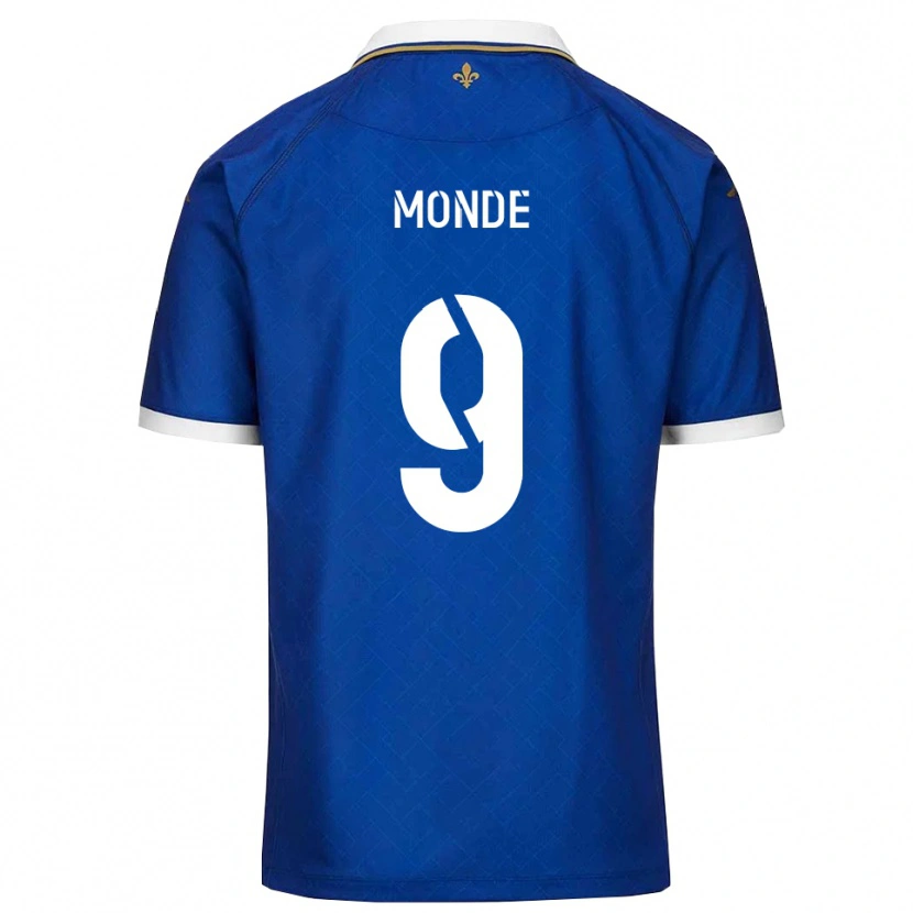 Danxen Dámské Alex Monde #9 Modrá Zlatá Domů Hráčské Dresy 2025/26 Dres