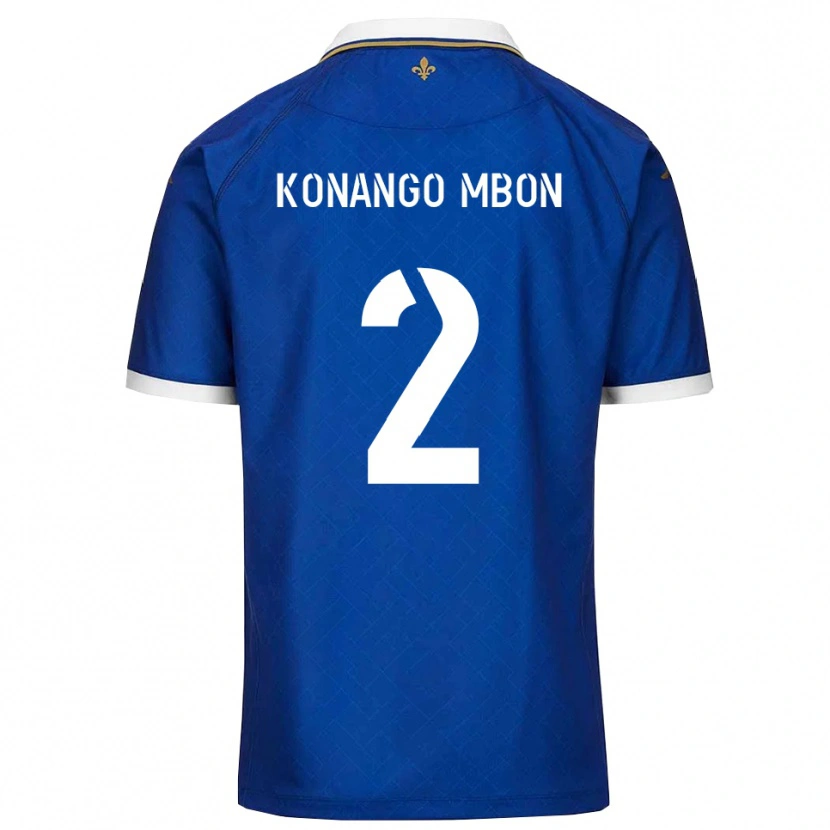 Danxen Dámské Jordan Konango Mbon #2 Modrá Zlatá Domů Hráčské Dresy 2025/26 Dres