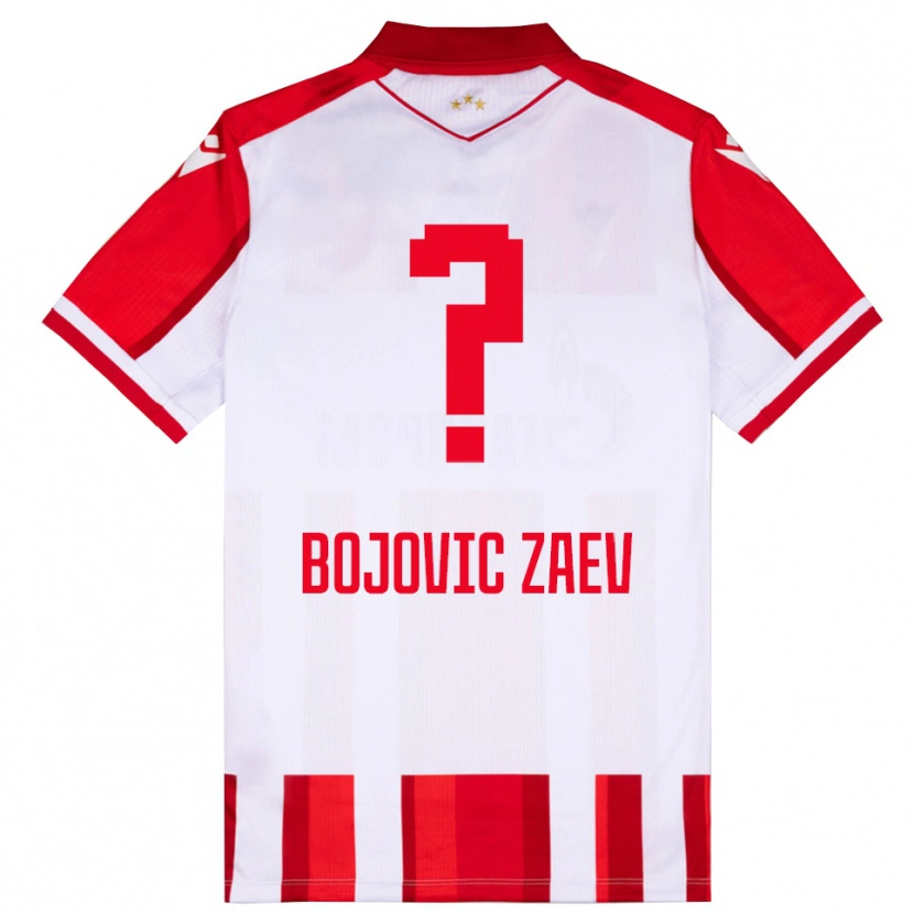 Danxen Dámské Dusan Bojovic Zaev #0 Červenobílá Domů Hráčské Dresy 2025/26 Dres
