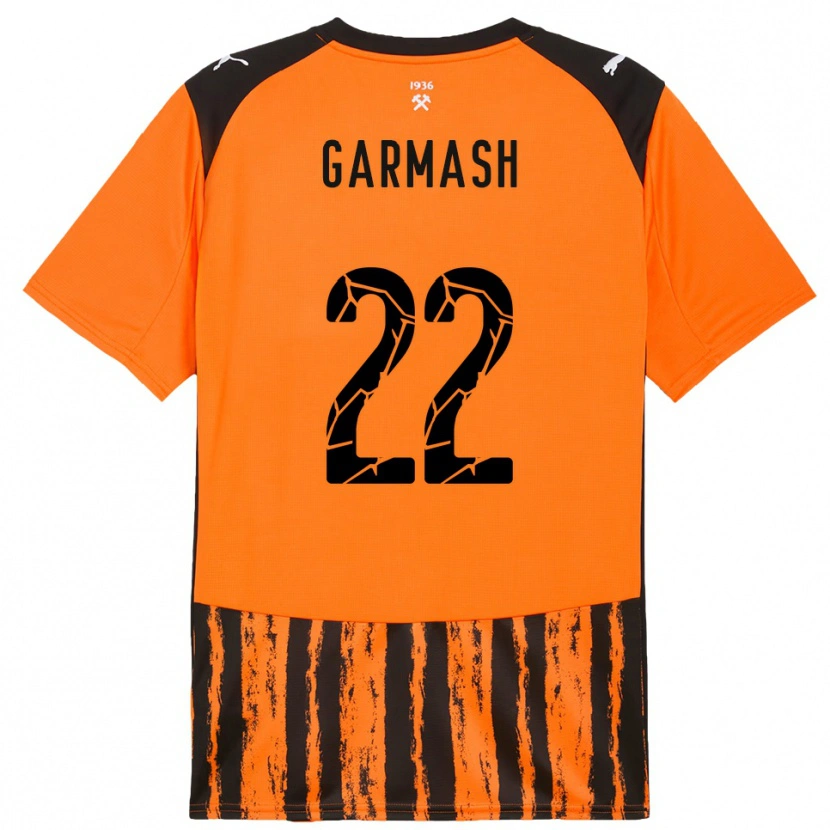 Danxen Dámské Yevgeniy Garmash #22 Oranžová Černá Domů Hráčské Dresy 2025/26 Dres