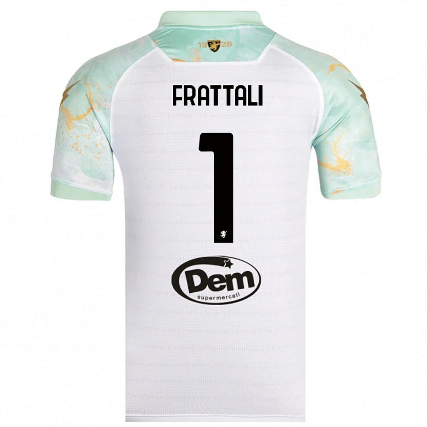Danxen Dámské Pierluigi Frattali #1 Bíločerná Daleko Hráčské Dresy 2025/26 Dres