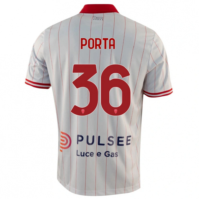 Danxen Dámské Matteo Porta #36 Bíločerveno-Modrá Daleko Hráčské Dresy 2025/26 Dres