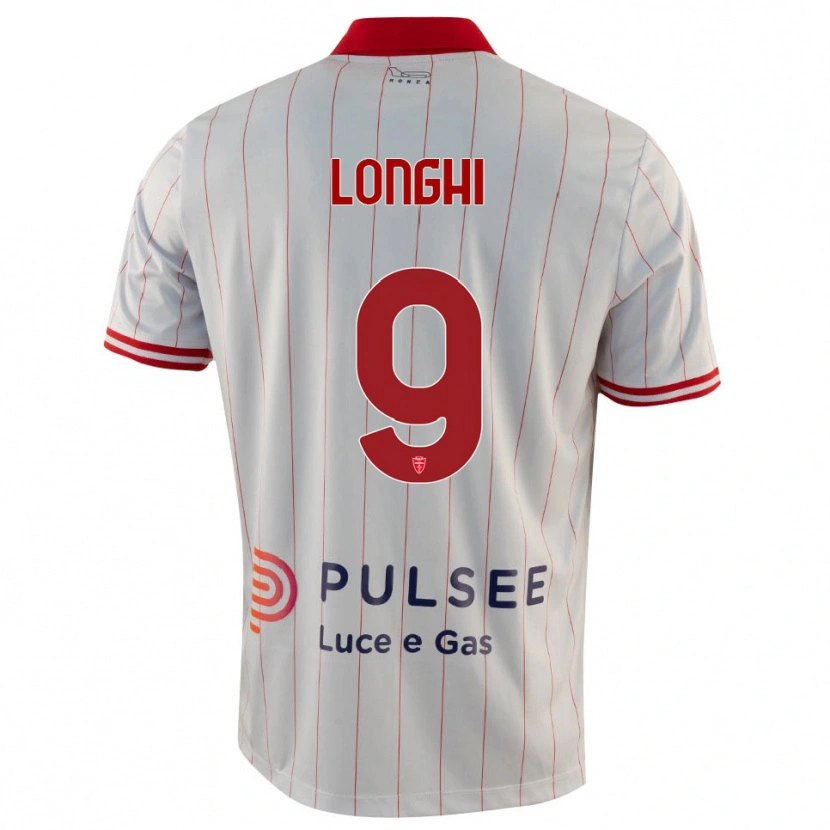 Danxen Dámské Jordan Longhi #9 Bíločerveno-Modrá Daleko Hráčské Dresy 2025/26 Dres