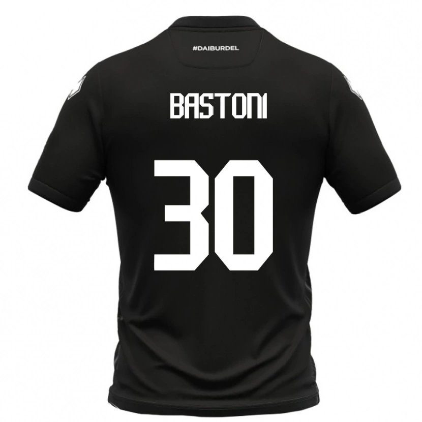 Danxen Dámské Simone Bastoni #30 Černobílá Daleko Hráčské Dresy 2025/26 Dres