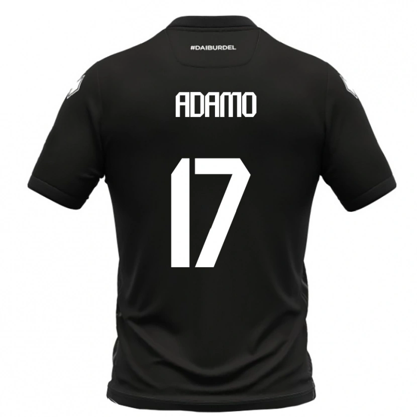 Danxen Dámské Emanuele Adamo #17 Černobílá Daleko Hráčské Dresy 2025/26 Dres