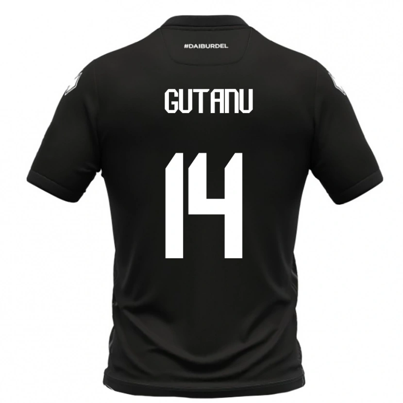 Danxen Dámské Victor Gutanu #14 Černobílá Daleko Hráčské Dresy 2025/26 Dres