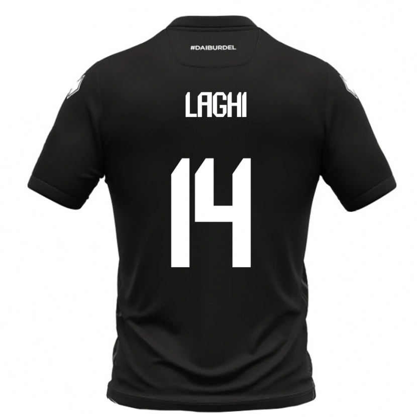 Danxen Dámské Riccardo Laghi #14 Černobílá Daleko Hráčské Dresy 2025/26 Dres
