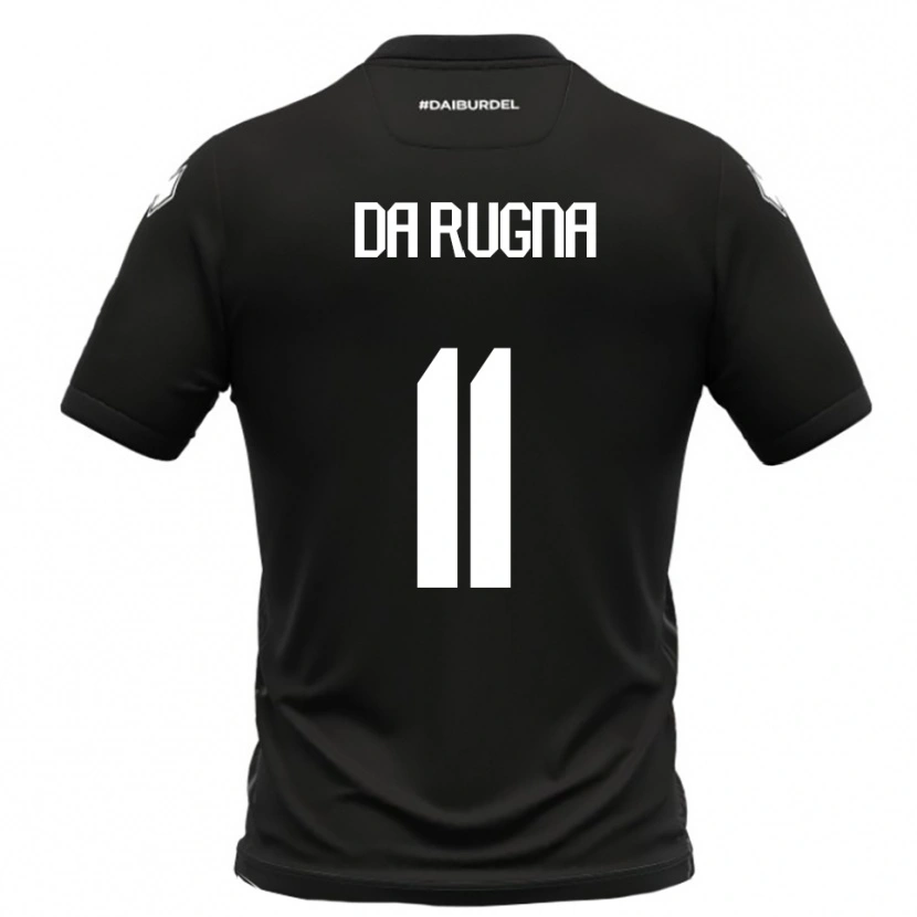 Danxen Dámské Milo Da Rugna #11 Černobílá Daleko Hráčské Dresy 2025/26 Dres