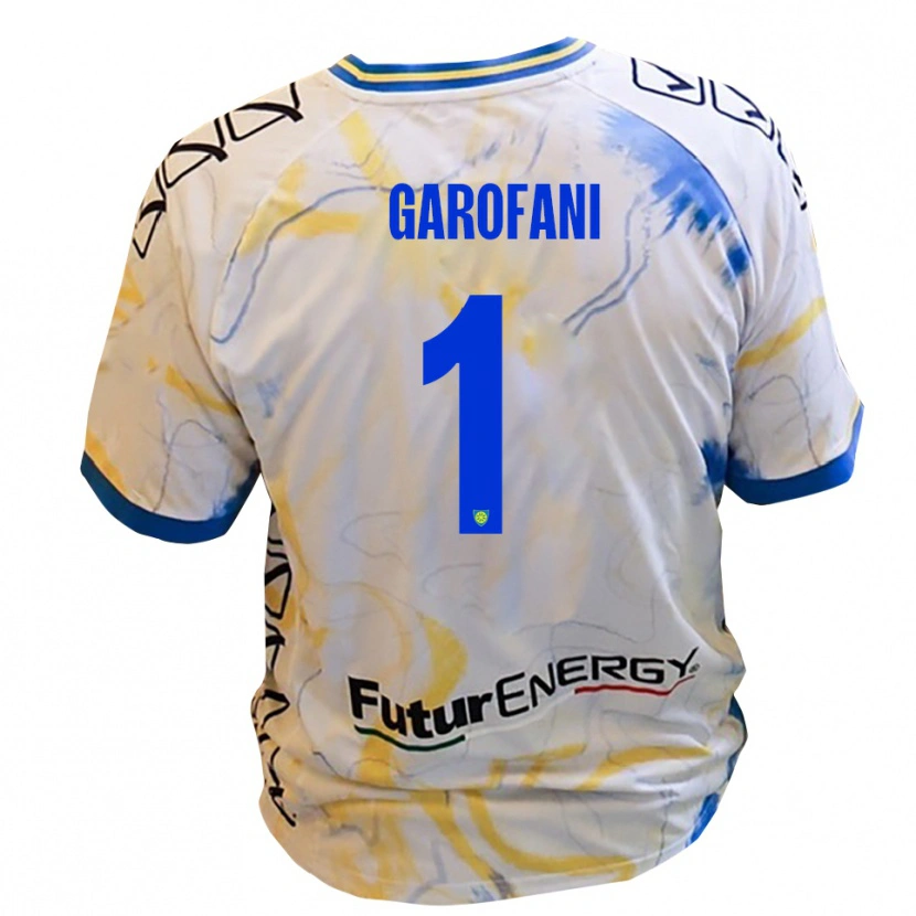 Danxen Dámské Giovanni Garofani #1 Bílá Žlutá Modrá Daleko Hráčské Dresy 2025/26 Dres
