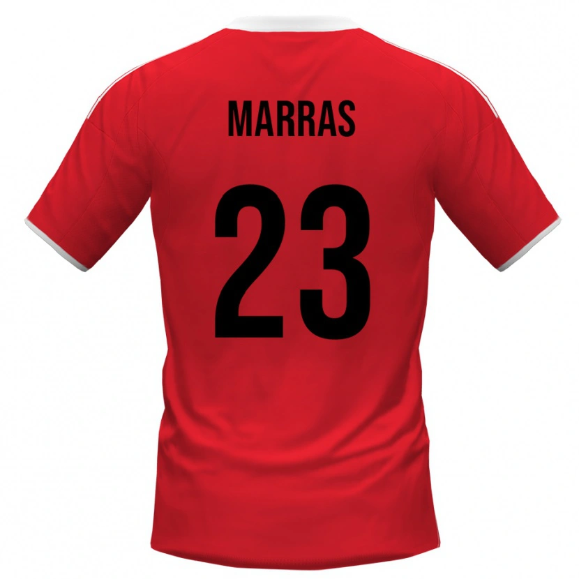 Danxen Dámské Tommaso Marras #23 Červenobílá Daleko Hráčské Dresy 2025/26 Dres