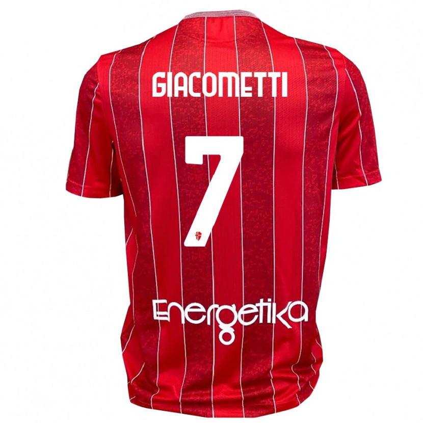 Danxen Dámské Alex Giacometti #7 Červenobílá Daleko Hráčské Dresy 2025/26 Dres