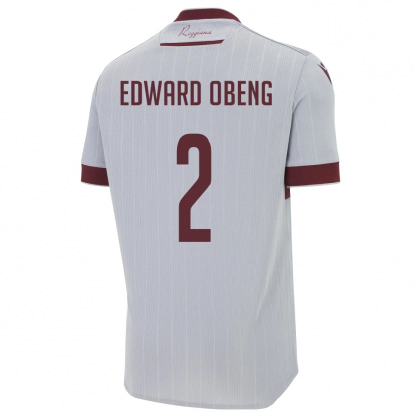 Danxen Dámské Elijah Edward Obeng #2 Vínová Bílá Daleko Hráčské Dresy 2025/26 Dres
