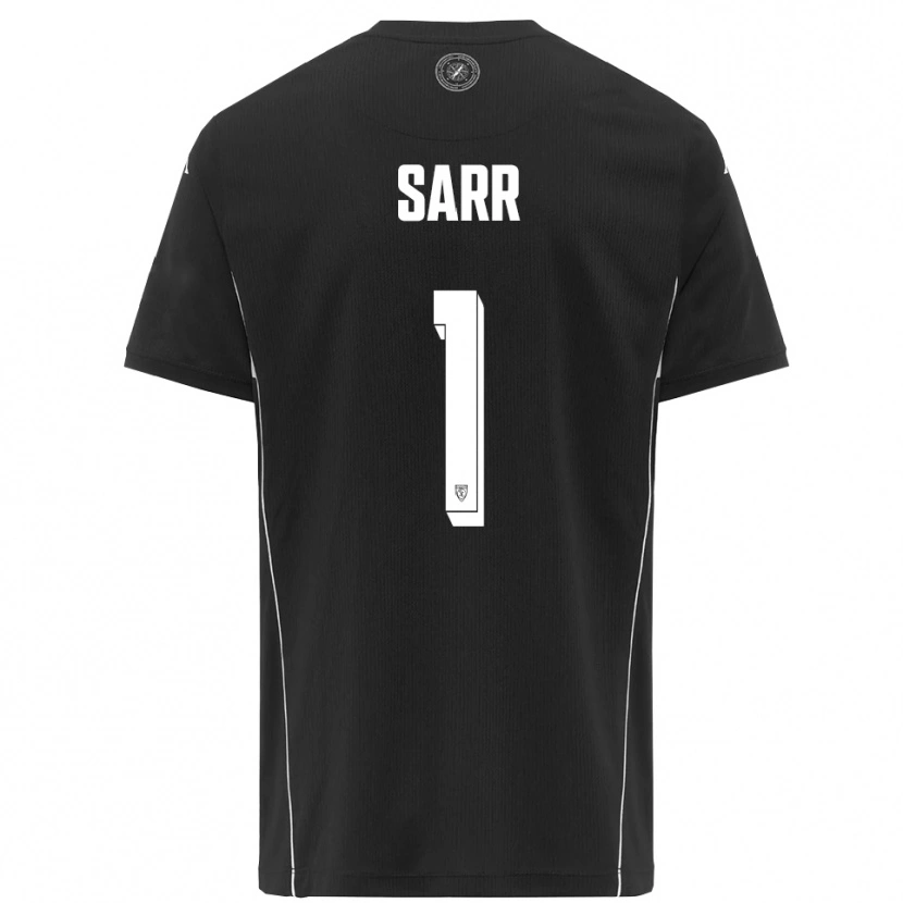 Danxen Dámské Mouhamadou Sarr #1 Černobílá Daleko Hráčské Dresy 2025/26 Dres