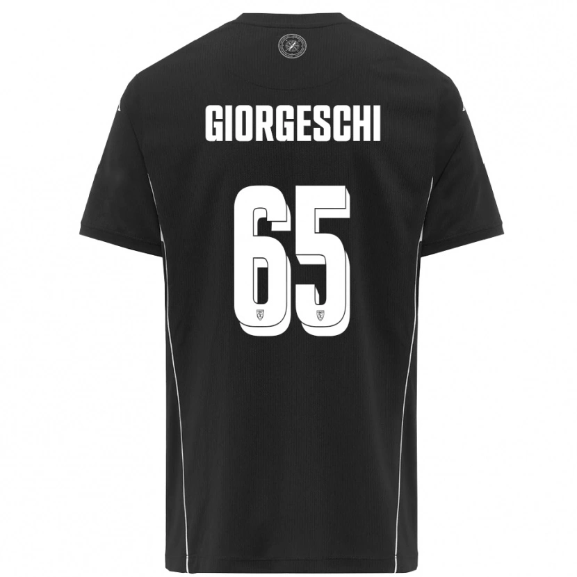 Danxen Dámské Simone Giorgeschi #65 Černobílá Daleko Hráčské Dresy 2025/26 Dres