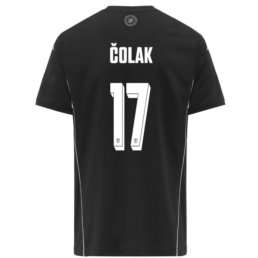 Danxen Dámské Antonio Colak #17 Černobílá Daleko Hráčské Dresy 2025/26 Dres