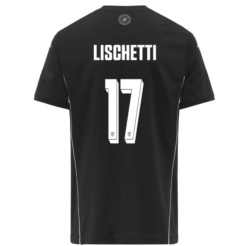 Danxen Dámské Lorenzo Lischetti #17 Černobílá Daleko Hráčské Dresy 2025/26 Dres