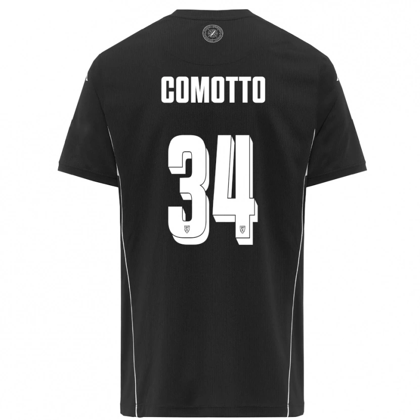 Danxen Dámské Christian Comotto #34 Černobílá Daleko Hráčské Dresy 2025/26 Dres