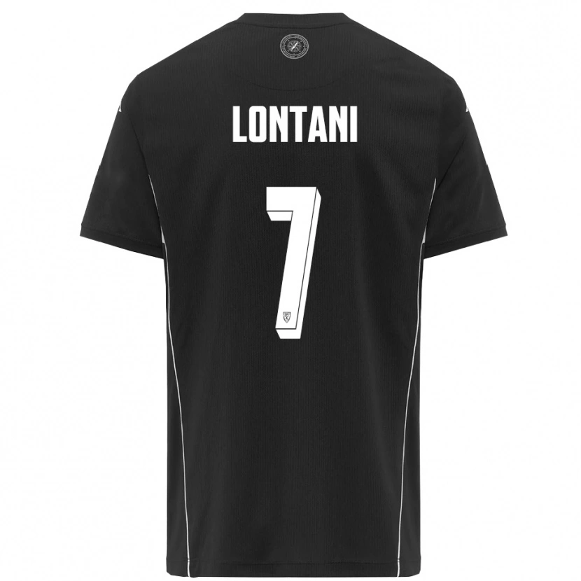Danxen Dámské Matteo Lontani #7 Černobílá Daleko Hráčské Dresy 2025/26 Dres
