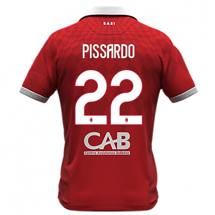 Danxen Dámské Marco Pissardo #22 Červenobílá Daleko Hráčské Dresy 2025/26 Dres