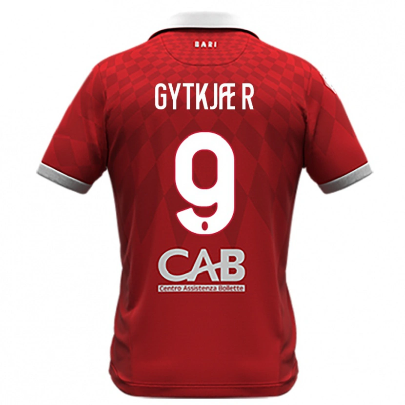 Danxen Dámské Christian Gytkjær #9 Červenobílá Daleko Hráčské Dresy 2025/26 Dres
