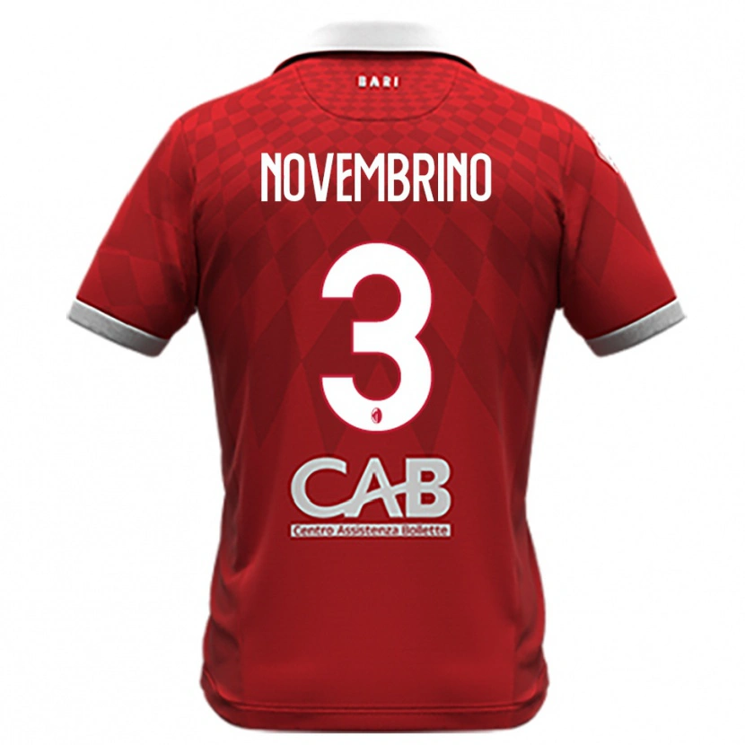 Danxen Dámské Gioele Novembrino #3 Červenobílá Daleko Hráčské Dresy 2025/26 Dres